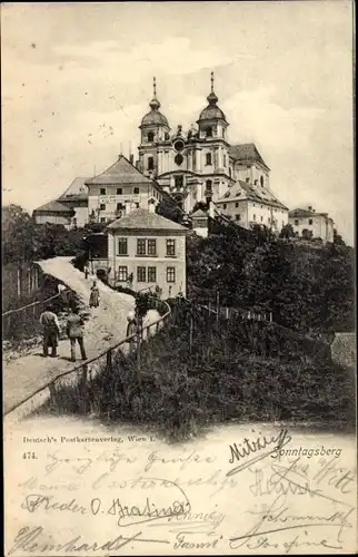 Ak Rosenau am Sonntagberg Niederösterreich, Basilika Sonntagberg