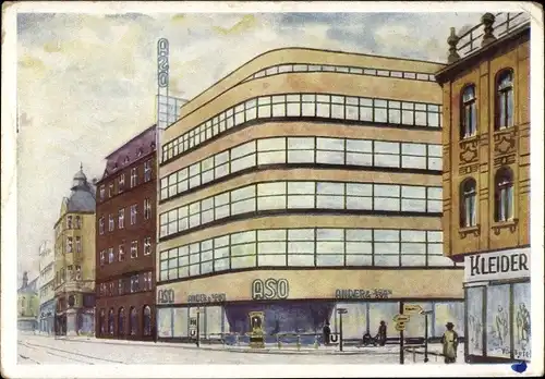 Künstler Ostrau Mährisch Schlesien, Teschnerstraße