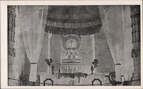 Ak Sarnath Indien, Buddha Image in Mulagandha Kutivihar