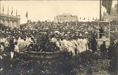 Foto Ak Bruxelles Brüssel, Festzug, Feierlichkeiten