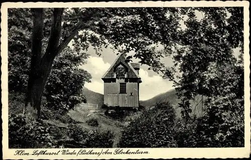 Ak Wieda Walkenried Harz, Glockenturm