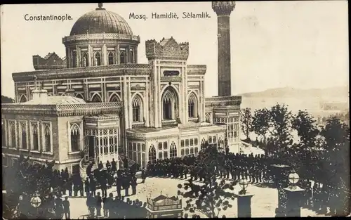 Ak Konstantinopel Istanbul Türkei, Hamidie-Moschee, Selamlik