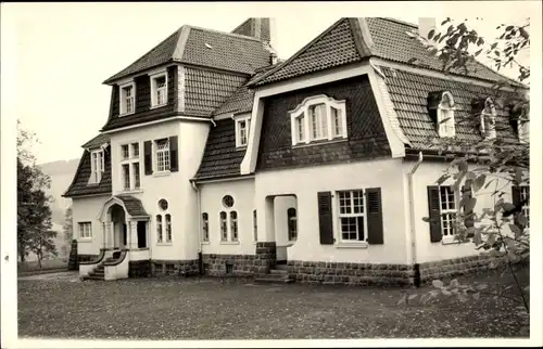 Foto Ak Langenberg Velbert im Rheinland, Lehrstätte Oberpostdirektion Düsseldorf, Haus Wewersbusch