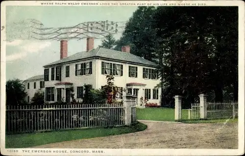 Ak Concord Massachusetts USA, Emerson House