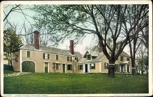 Ak Concord Massachusetts USA, Jones House