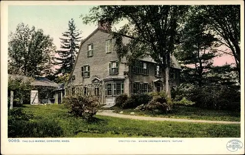 Ak Concord Massachusetts USA, The Old Manse