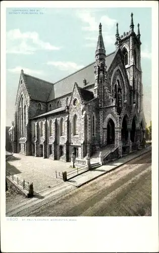 Ak Worcester Massachusetts USA, St. Paul's Church