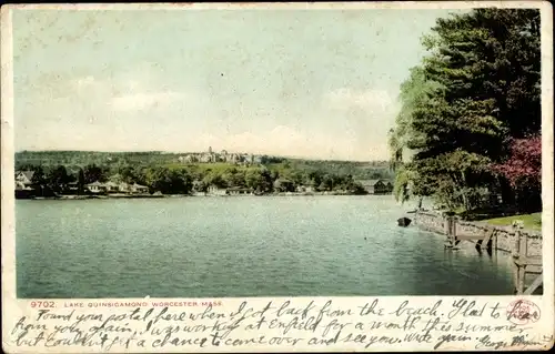 Ak Worcester Massachusetts USA, Lake Quinsigamond