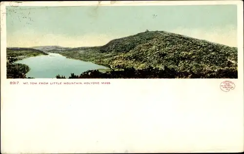 Ak Mount Tom Massachusetts USA, aus Little Mountain, Holyoke