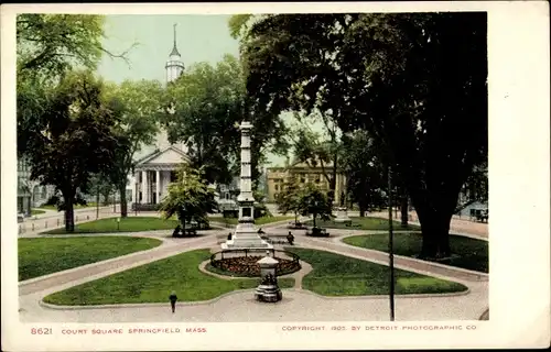 Ak Springfield Massachusetts USA, Court Square