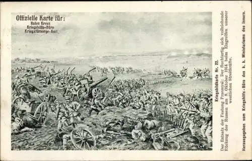 Ak Przemyśl Polen, Kaiserlich-königliche Armee, Entsatz der Festung Przemysl