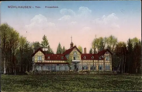 Ak Mühlhausen in Thüringen, Prinzenhaus