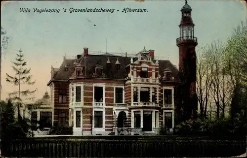 Ak Hilversum Nordholland Niederlande, Villa Vogelezang, 's Gravenlandscheweg