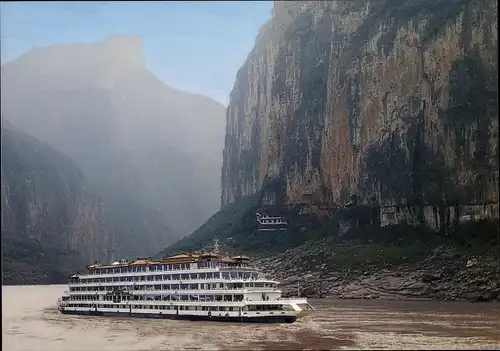 Ak Attraktive Reise auf dem Yangtzekang durch China, Hapag-Lloyd Tours