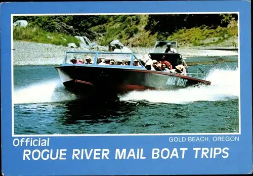 Ak Gold Beach, Oregon, Motorboot