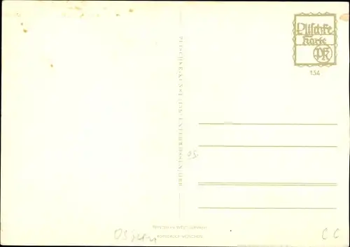 Scherenschnitt Ak Glückwunsch Ostern, Osterhase, Hühner