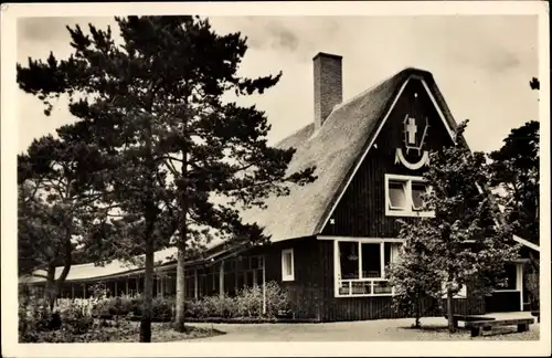 Ak Hoge Veluwe Gelderland Niederlande, Theehuis De Koperen Kop, Der Nationalpark