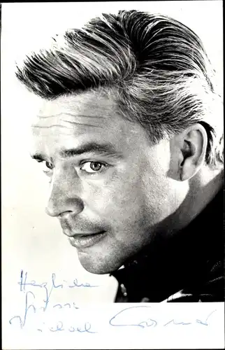 Foto Schauspieler Michael Cramer, Portrait, Autogramm