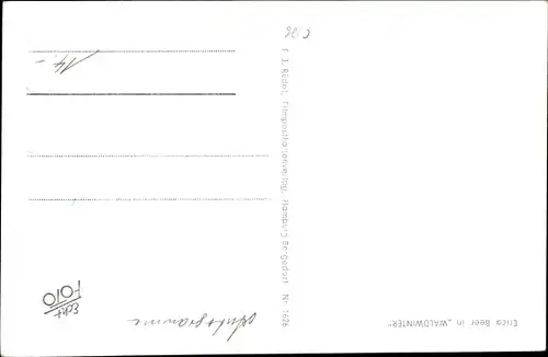 Ak Schauspielerin Erica Beer, Portrait, Autogramm