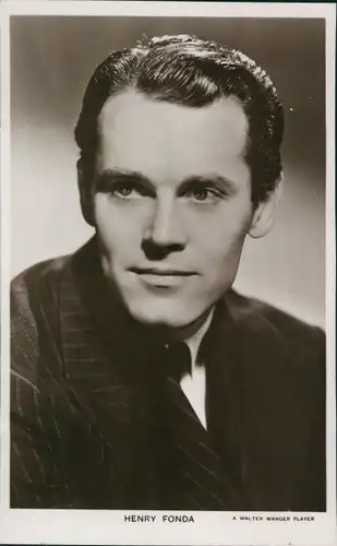 Ak Schauspieler Henry Fonda, Portrait