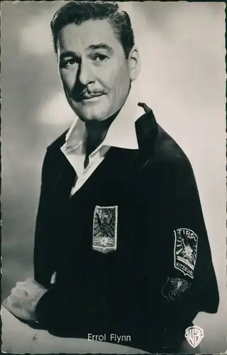 Ak Schauspieler Errol Flynn, Portrait