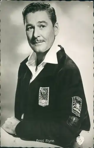 Ak Schauspieler Errol Flynn, Portrait
