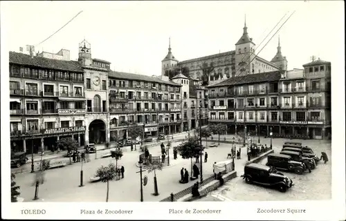 Ak Toledo Castilla La Mancha Spanien, Plaza de Zocodover