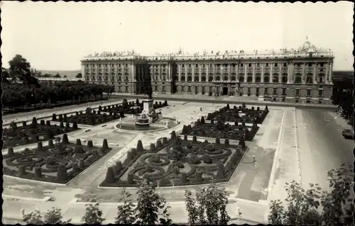 Ak Madrid, Spanien, Nationalpalast