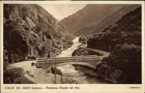 Ak Lleida Lleida Val d'Aran Valle de Aran Katalonien, Puente del Rey