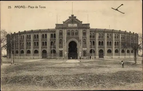 AK Madrid, Spanien, Plaza de Toros