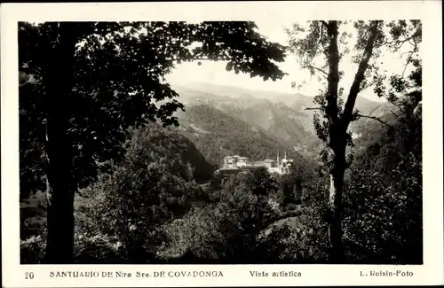 Ak Covadonga Asturien, Heiligtum Unserer Lieben Frau von Covadonga
