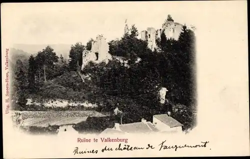 Ak Valkenburg Südholland, Ruine te Valkenburg