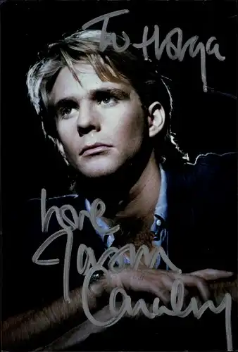 Ak Schauspieler Jason Connery, Portrait, Autogramm