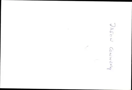 Ak Schauspieler Jason Connery, Portrait, Autogramm