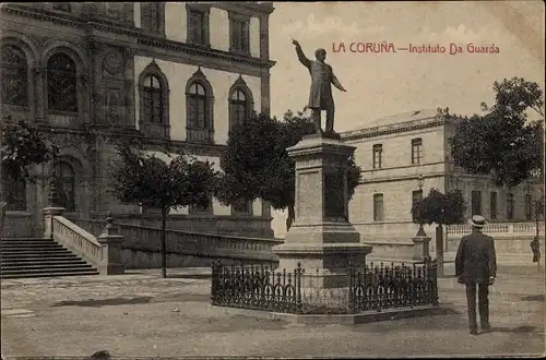 Ak La Coruña Galicia, Da Guarda Institut