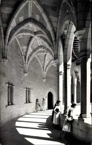 Ak Palma de Mallorca Balearische Inseln, Interior del Castillo de Bellver