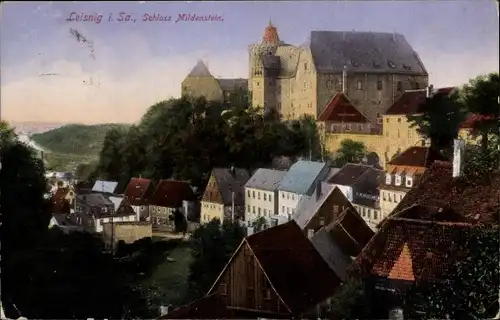 Ak Leisnig in Sachsen, Schloss Mildenstein