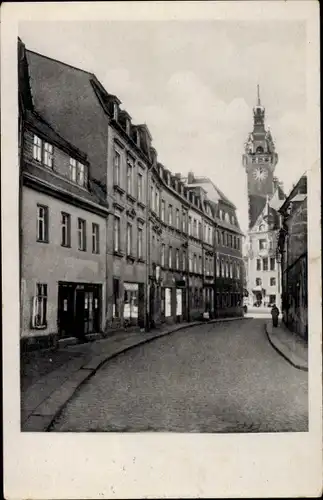 Ak Waldheim in Sachsen, Ernst-Thälmann-Straße