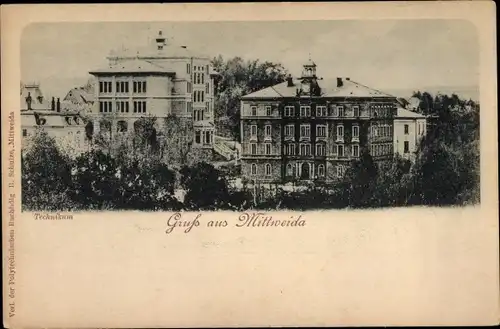 Ak Mittweida in Sachsen, Technikum