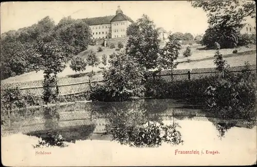 Ak Frauenstein im Erzgebirge, Schloss