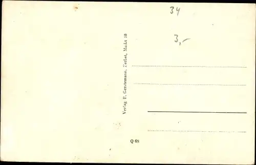 Ak Zerbst in Anhalt, Markt, Omnibus