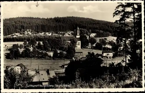 Ak Rautenkranz im Vogtland, Blick auf den Ort