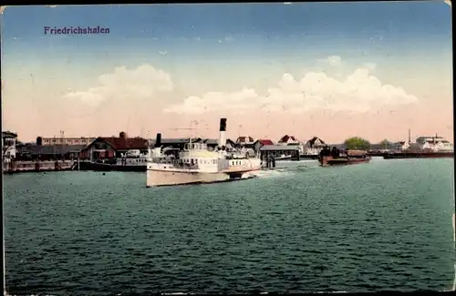 Ak Friedrichshafen am Bodensee, Schiff