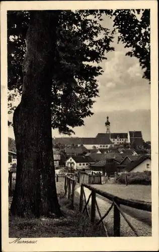 Ak Murnau am Staffelsee, Teilansicht