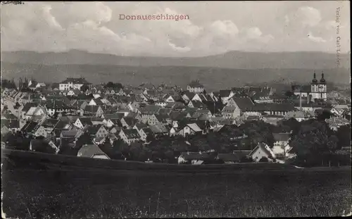 Ak Donaueschingen im Schwarzwald, Panorama