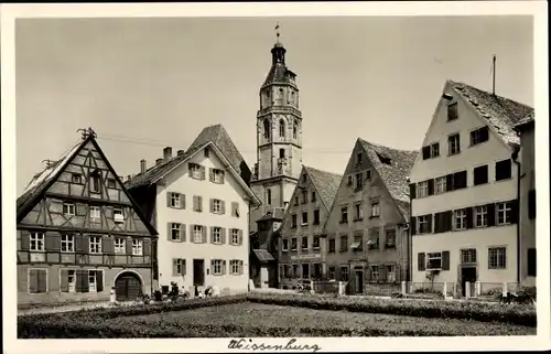 Ak Weißenburg in Mittelfranken Bayern, Hof, Andreaskirche