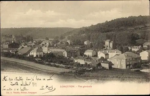 Ak Longuyon Meurthe et Moselle, Gesamtansicht