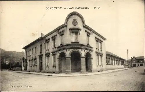 Ak Longuyon Meurthe et Moselle, Kindergarten