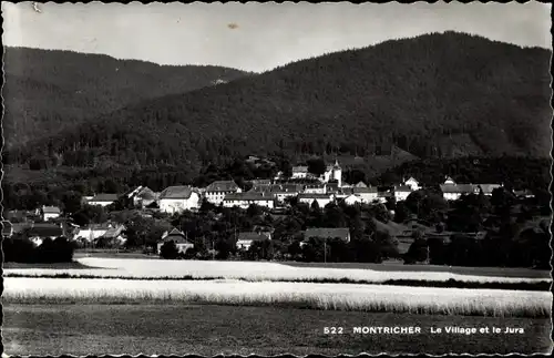 Ak Montricher Kanton Waadt, Dorf, Jura
