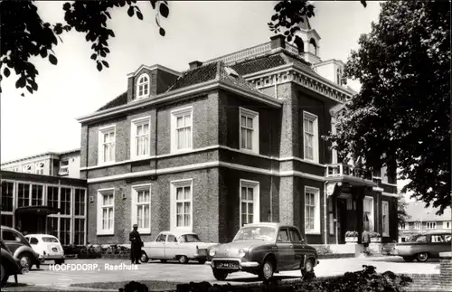 Ak Hoofddorp Haarlemmermeer Nordholland Niederlande, Rathaus